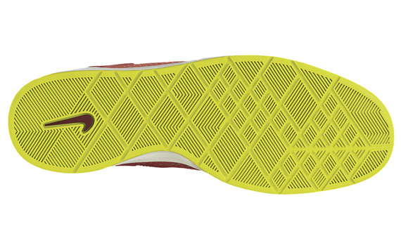 Nike Paul Rodriguez 6 Sunburst Team Red Atomic Green 1