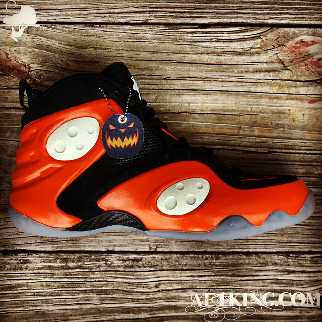 Nike Zoom Rookie Pumpkin Customs Af1king 06