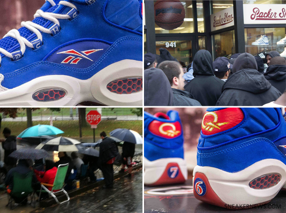 Packer Shoes x Reebok Question "Practice" - Release Recap