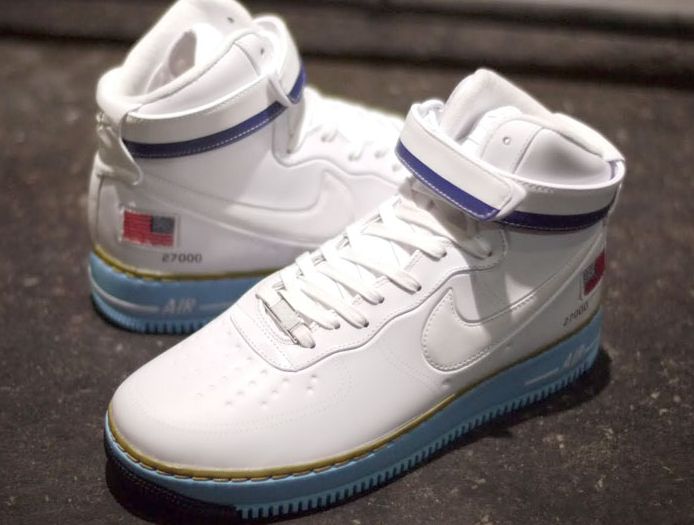 Presidential Nike Air Force 1 High Air Force One Inspired 01
