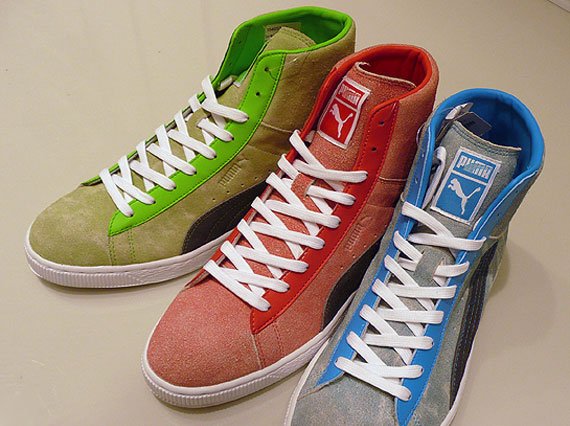 Puma Suede Mid "Washed"