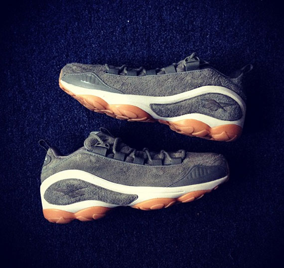Reebok Dmx 10 Suede Olive Gum 2