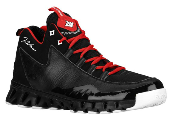 Reebok Wall 3 Black Red 5