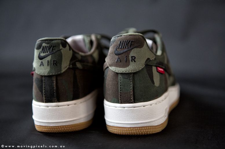 Supreme X Nike Air Force 1 Camo 03