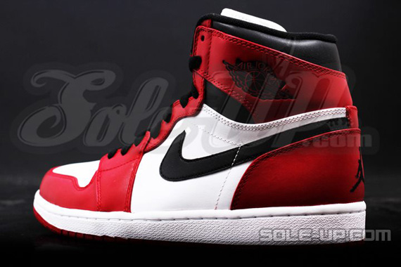2013 Air Jordan 1 White Red Black 14