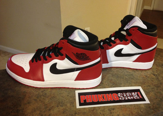 Air Jordan 1 High White Varsity Red Black Available On Ebay 2