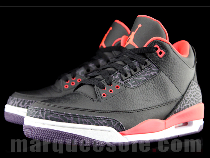 Air Jordan 3 Bright Crimson 07