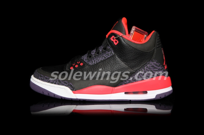 Air Jordan 3 Bright Crimson 1