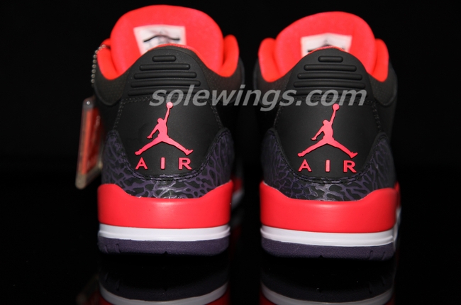 Air Jordan 3 Bright Crimson 6
