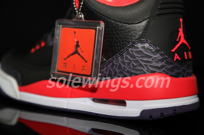 Air Jordan 3 Bright Crimson 7
