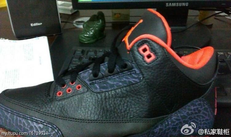 Air Jordan Iii Black Bright Crimson 02