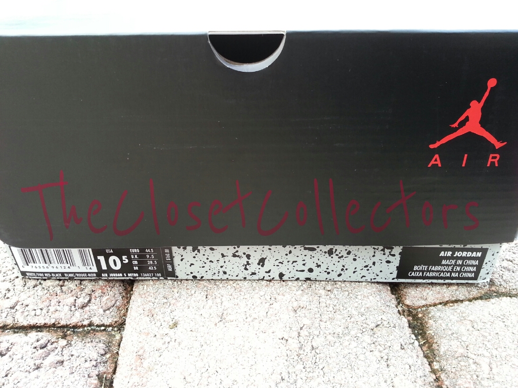 Air Jordan V 2013 Packaging 4