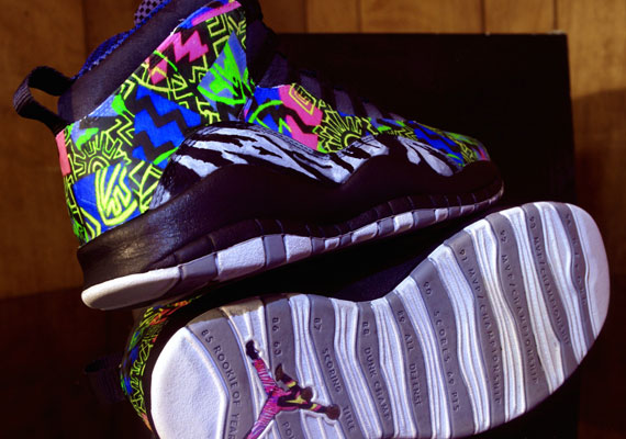 Air Jordan X Fresh Prince Jazz Customs