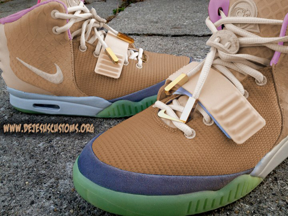 Air Yeezy 2 Net Customs 4