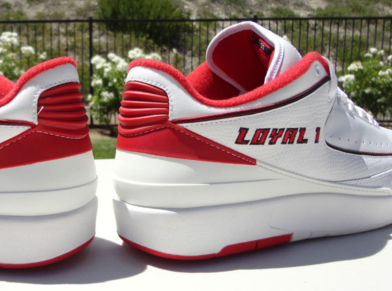 Air Jordan II Low - Derek Anderson Home PE