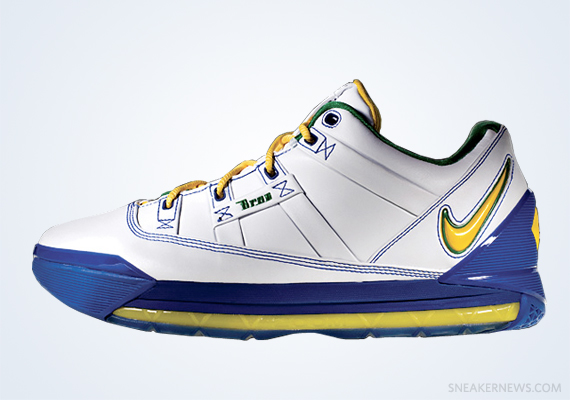 Classics Revisited: Nike Zoom LeBron III Low "Sprite" (2006)