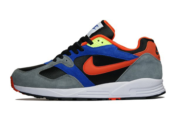 Nike Air Base Ii 554705 083 Black Team Orange Cool Grey Game Royal