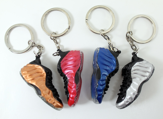 Nike Air Foamposite One Keychains