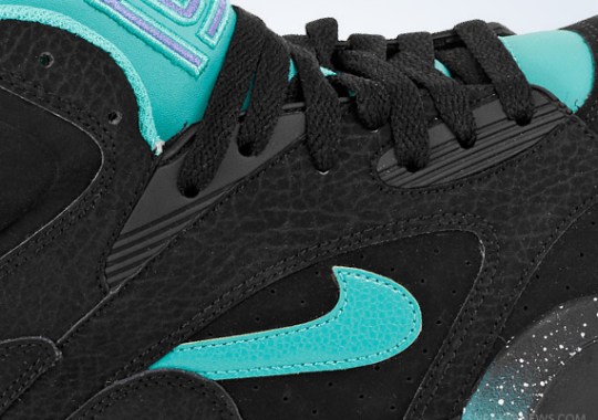 Nike Air Force 180 Mid – Black – Atomic Teal – Violet Force | New Images