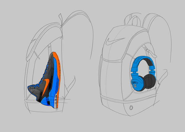 Nike Basketball Inside Access Kevin Durants Backpack 10