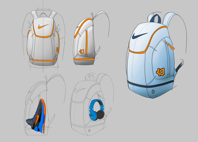 Nike Basketball Inside Access Kevin Durants Backpack 9