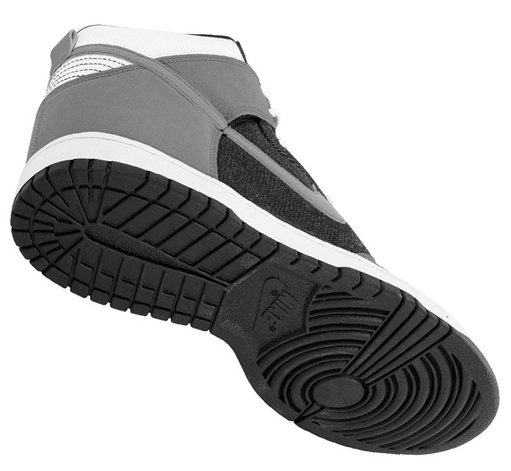 Nike Dunk High Black Cool Grey White January 2013 2