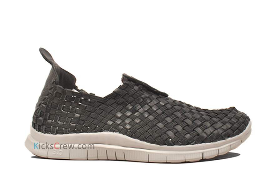 Nike Free Woven Black Wolf Grey 1