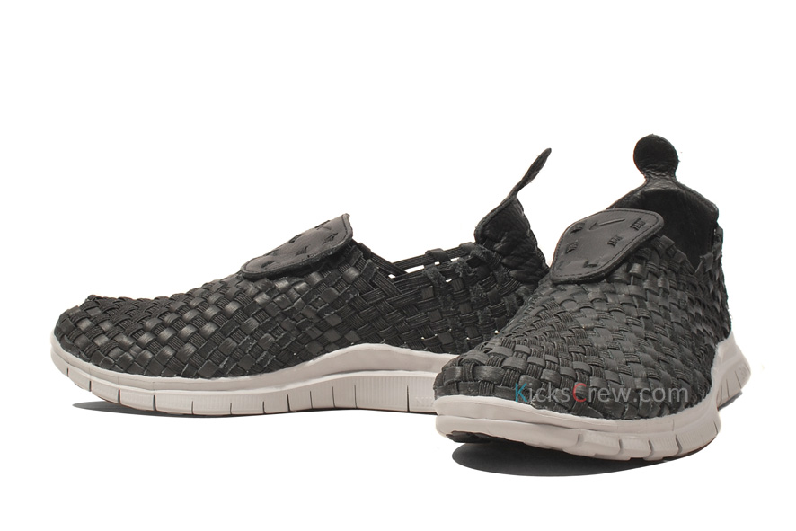 Nike Free Woven Black Wolf Grey 2
