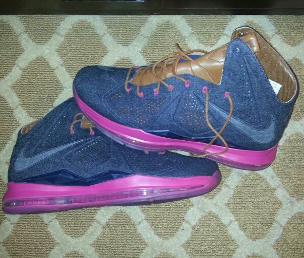 Nike Lebron X Denim 1