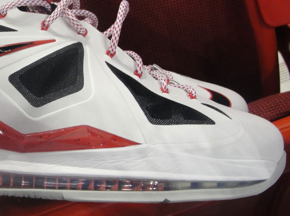 Nike Lebron X White Black Red Pe 2