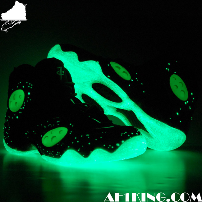 Nike Zoom Rookie Galaxy Glow In The Dark By Gourmetkickz 3