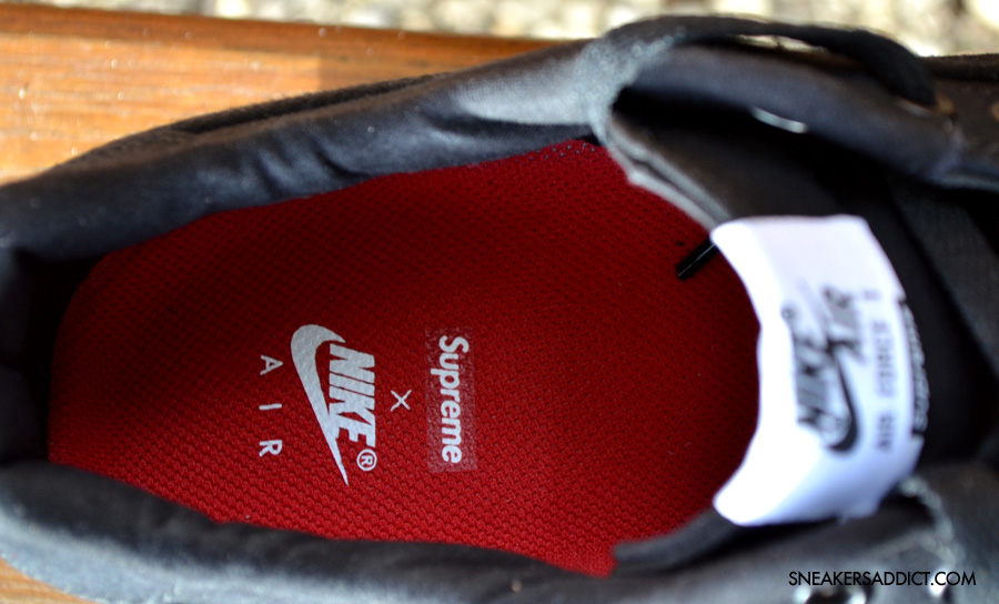 Supreme X Nike Air Force 1 Black 11