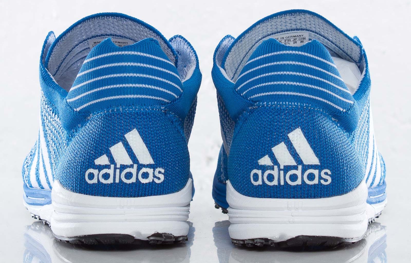 Adidas Adizero Primeknit Prime Blue Running White 10