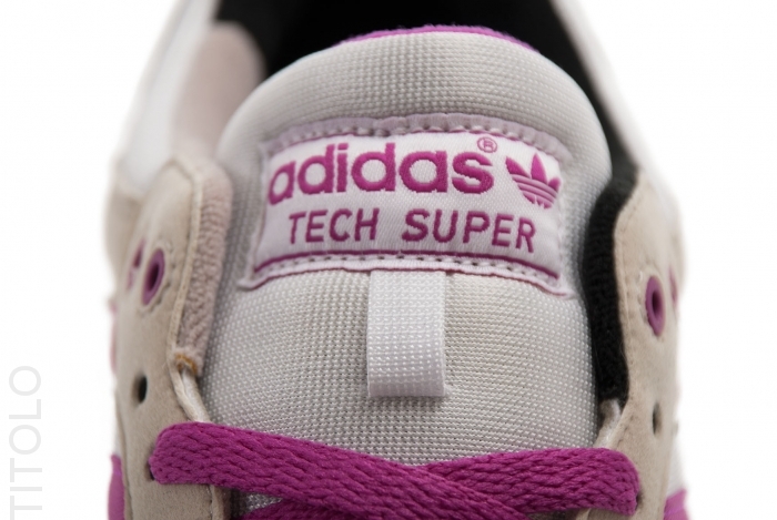 Adidas Originals Tech Super Running White Vivid Pink 04