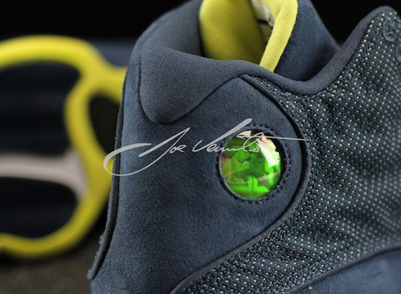Air Jordan XIII "Squadron Blue" - Detailed Images