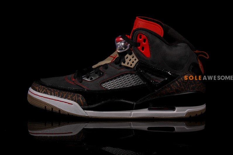 Black Challenge Red Jordan Spizike 3