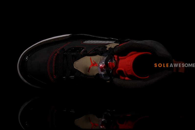 Black Challenge Red Jordan Spizike 6