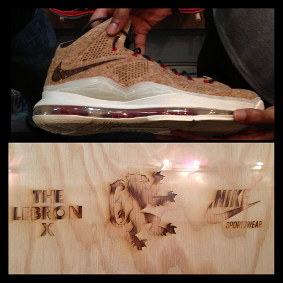 Nike LeBron X "Cork" Packaging