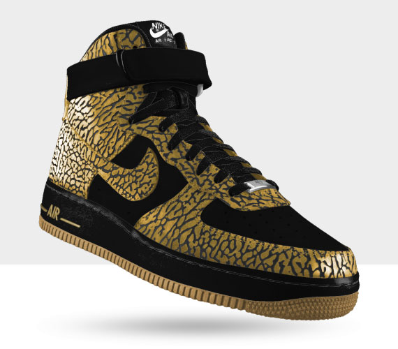 Nike Air Force 1 Id Premium Elephant Print Options January 2013 2