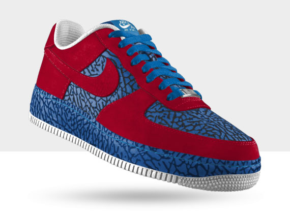 Nike Air Force 1 Id Premium Elephant Print Options January 2013 3