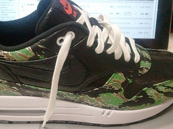 atmos x Nike Air Max 1 - Tiger Camo - Snakeskin