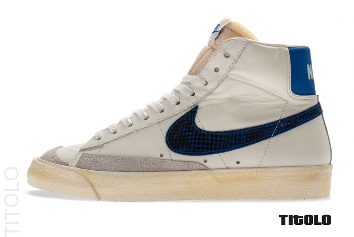 Nike Blazer Mid 77 Prm Vntg Sail Game Royal 1