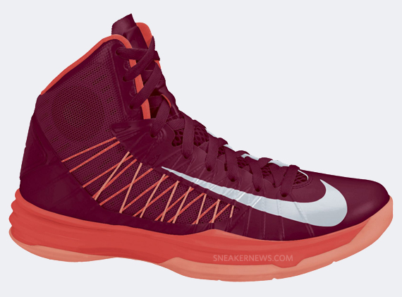 Nike Hyperdunk Plus Team Red Bright Crimson 2