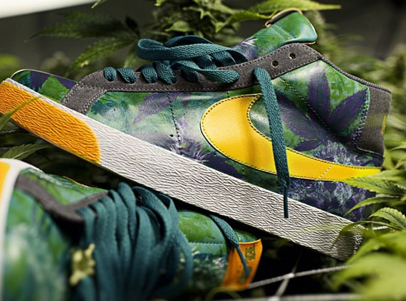 Nike SB Blazer “Marihuana” Customs by El Cappy