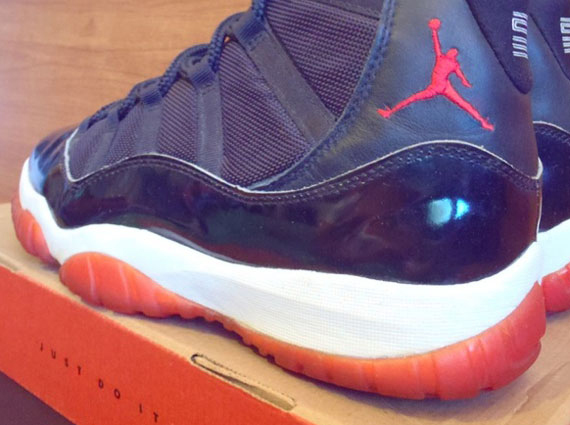 Original Black Red Jordan 11 6