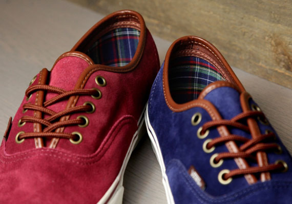 Vans Authentic Suede And Leather