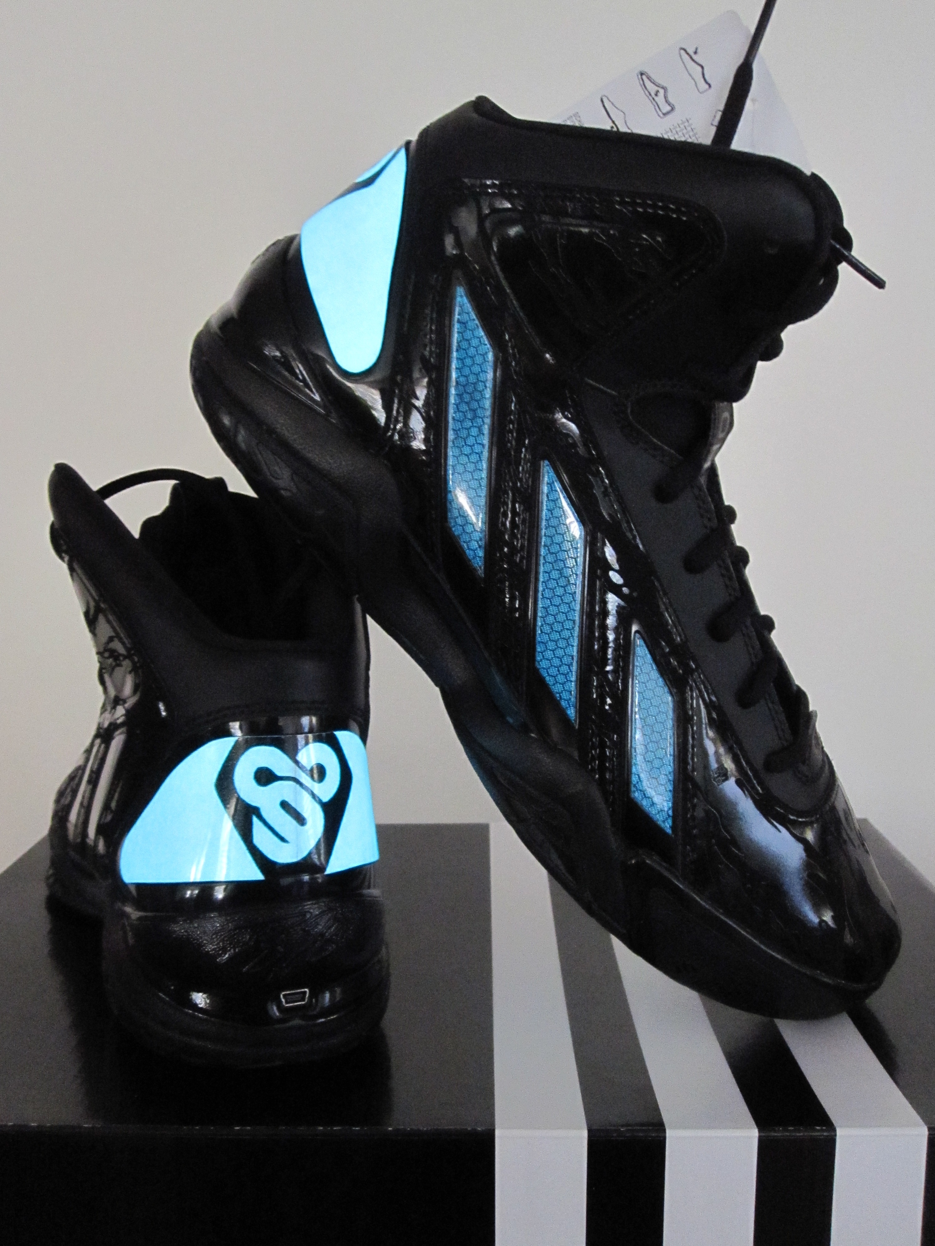 Adidas Adipower Howard 3 Tron Customs By Brian Villanueva 1