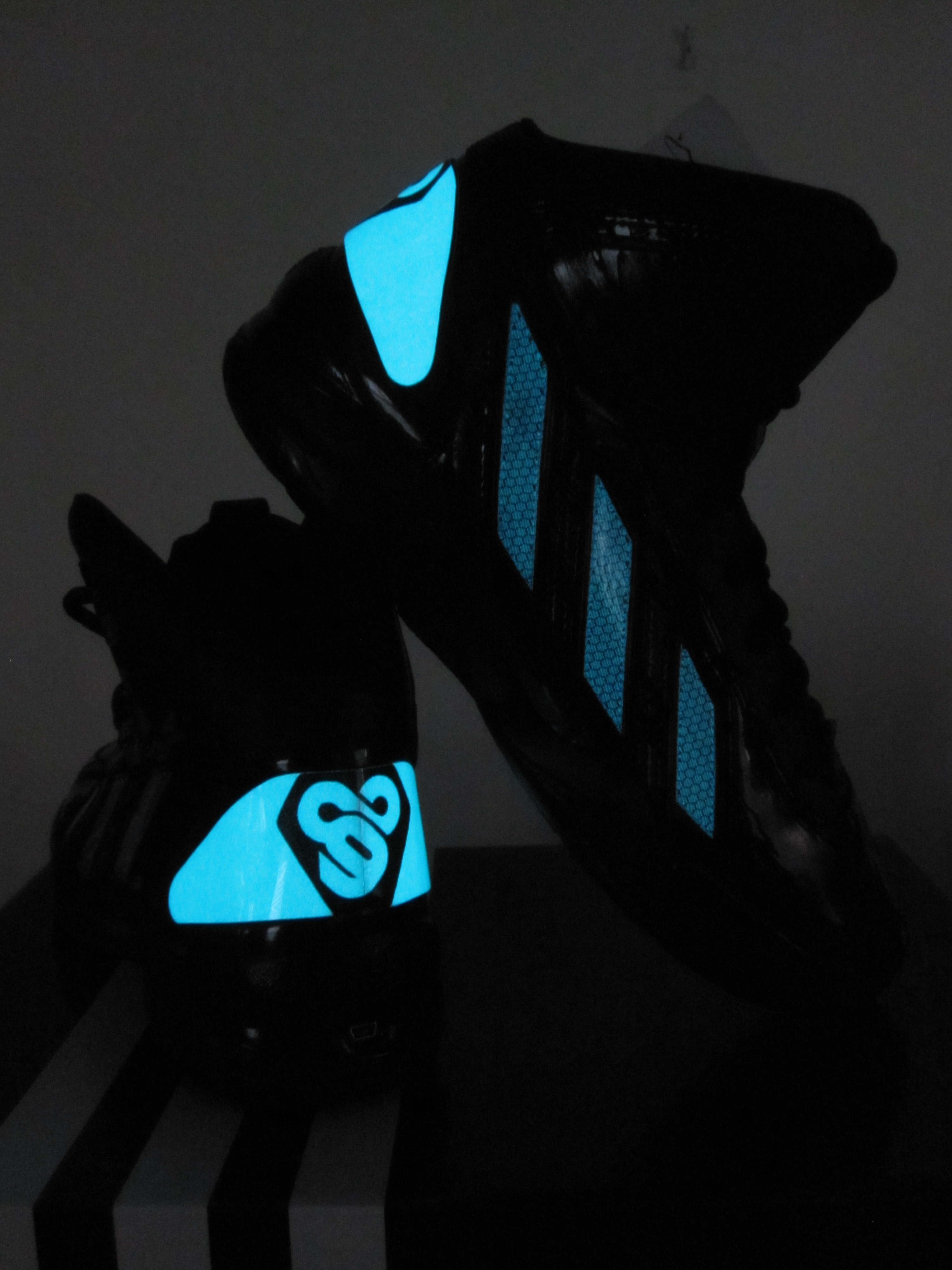Adidas Adipower Howard 3 Tron Customs By Brian Villanueva 2
