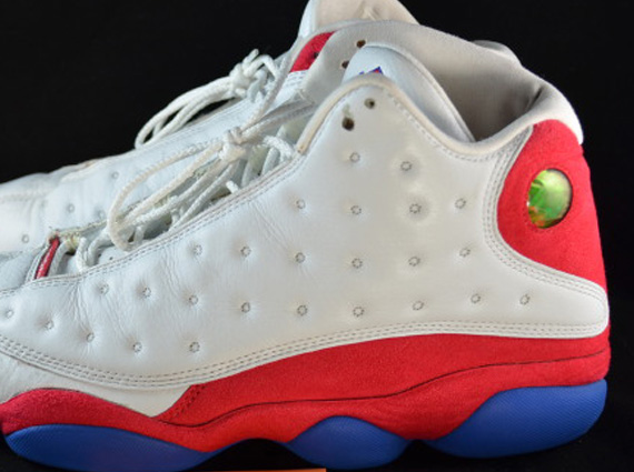 Air Jordan 13 Kansas Jayhawks Pe