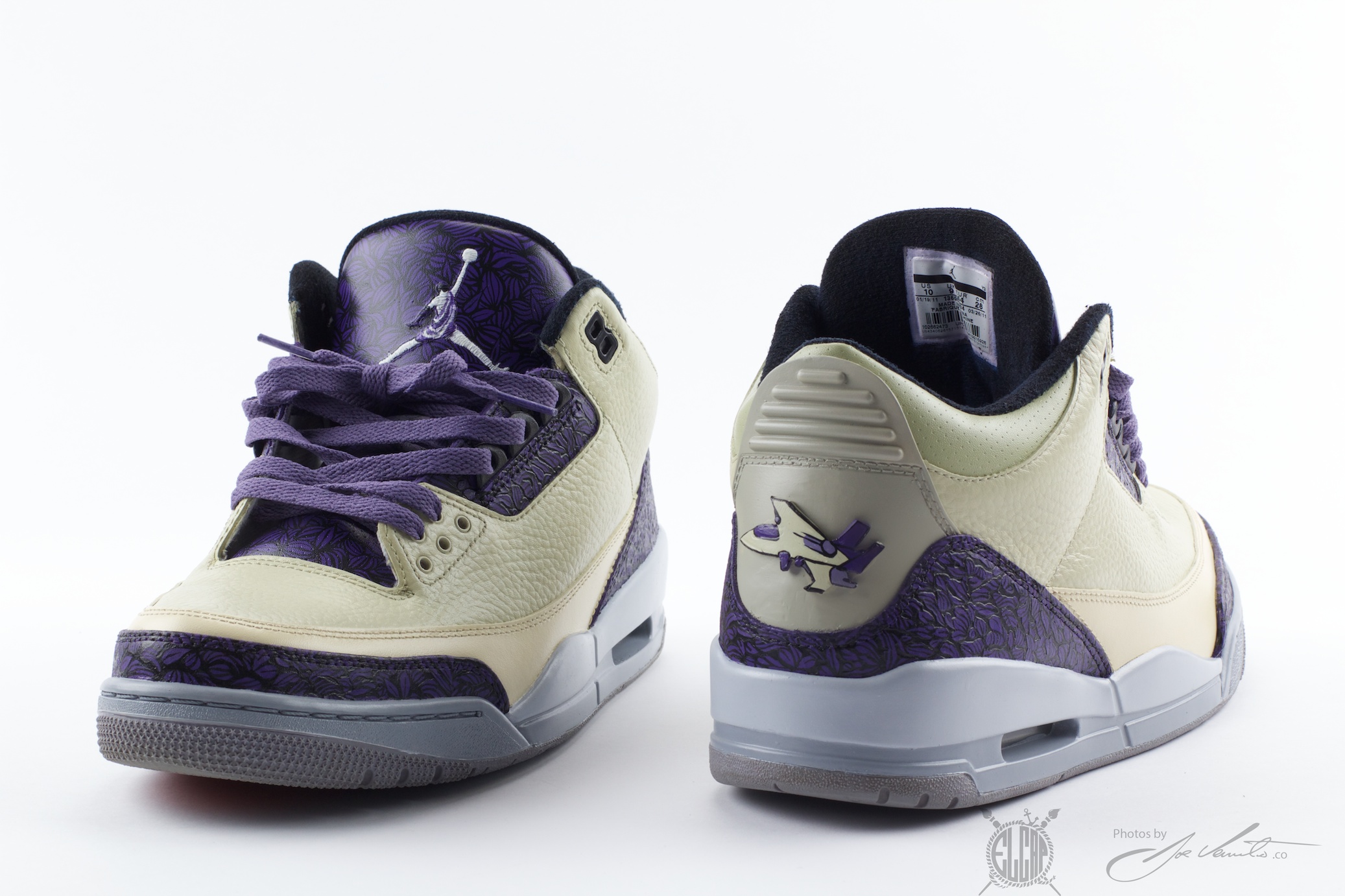 Air Jordan Iii Jet Life Customs 010